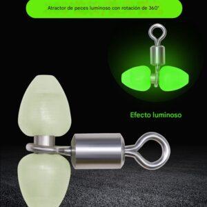 1 Esmerillón Fotoluminiscente con tubo de metal