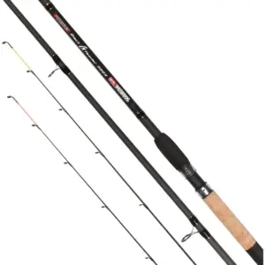 1 Caña Waterdog Black G Feeder 3.90mts 3 Tramos Punteros Peje