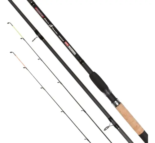 Caña Waterdog Black G Feeder 3.90mts 3 Tramos Punteros Peje