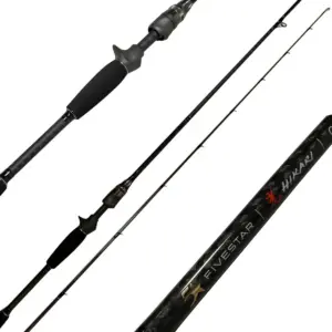 1 Caña Fivestar Hikari 6.3 Pies 10-20lbs 1 Tramo Baitcast