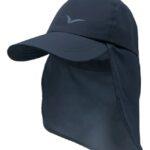Gorra con Nuquera con proteccion UV azul