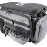 Bolso De Pesca Depredador con gaveteros negro y gris