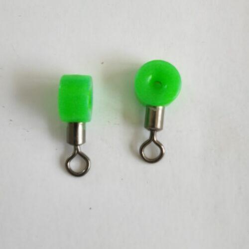 Esmerillon injectado redondo Verde