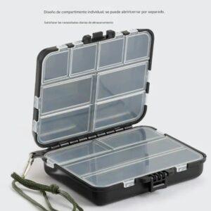 imgi_16_O1CN01IOJMnM1gGGMA5PX4h_!!3294924114-0-cib.jpg_ Caja mediana organizadora negra Mosca Anzuelos Esmerillon